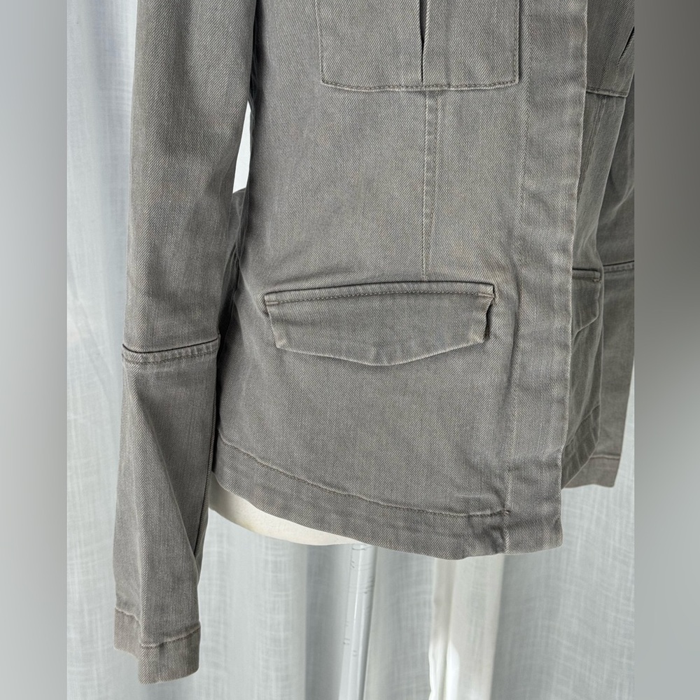 Joe's Jeans Gray Utility Jacket - Picture 5 of 14